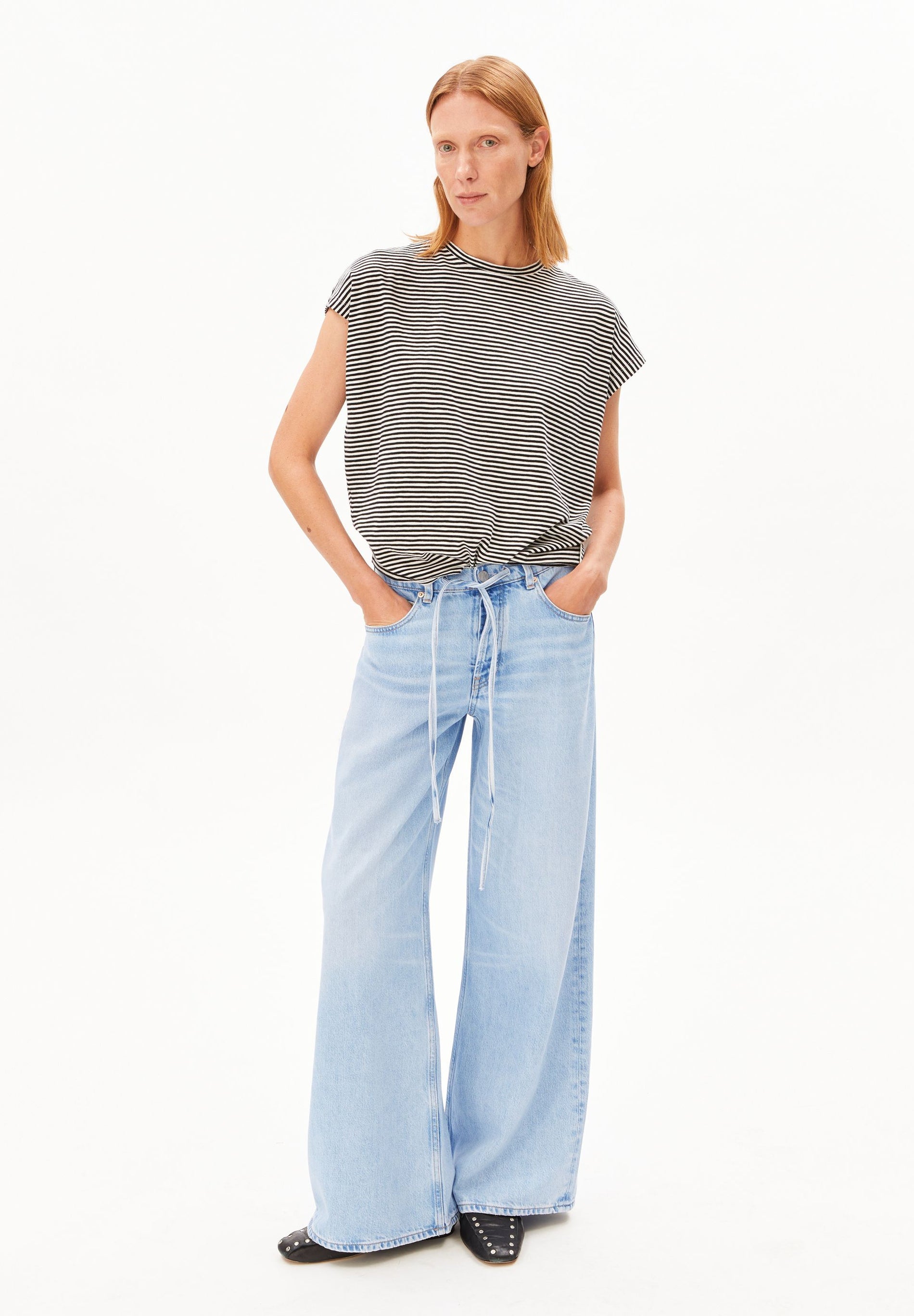 Slub Jersey Stripe T-Shirt