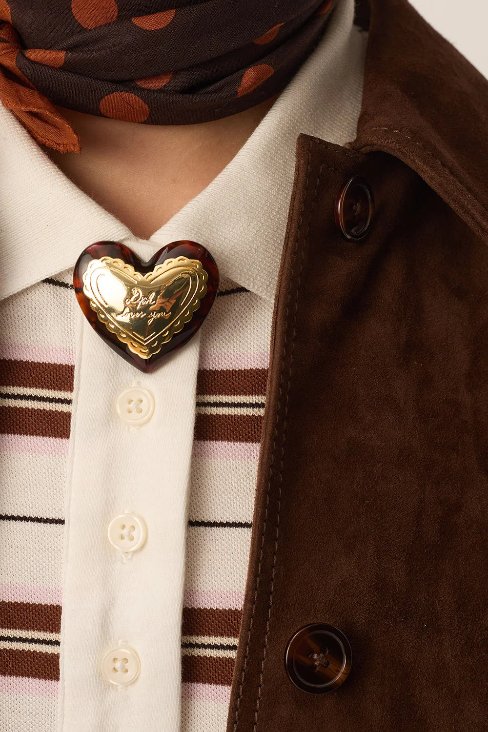 Heart Brooch