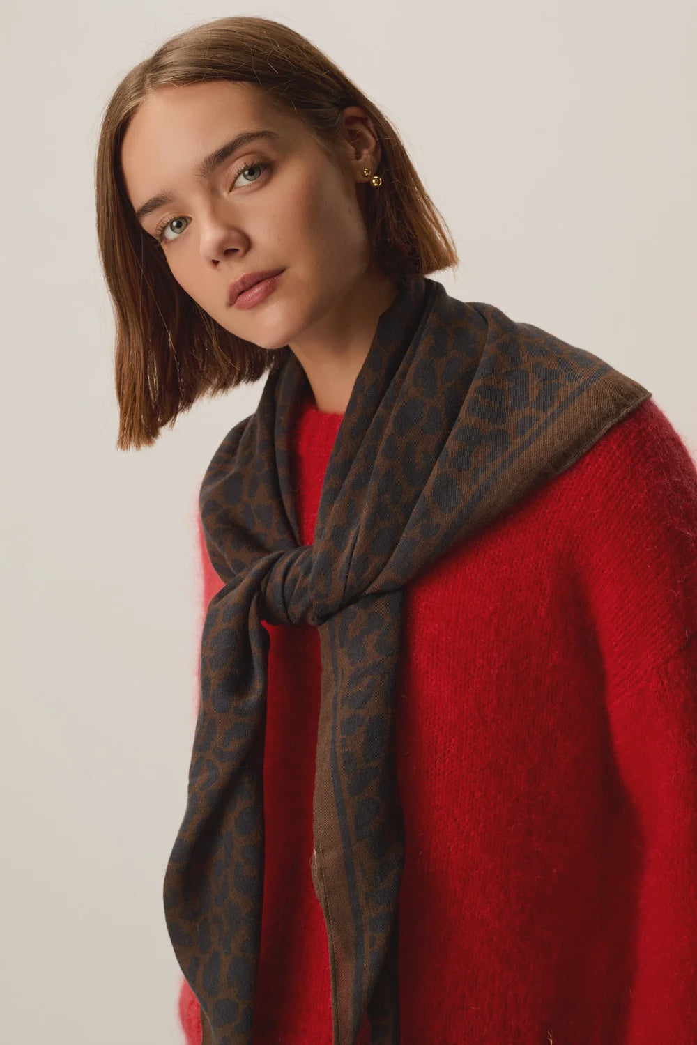 Leopard Scarf