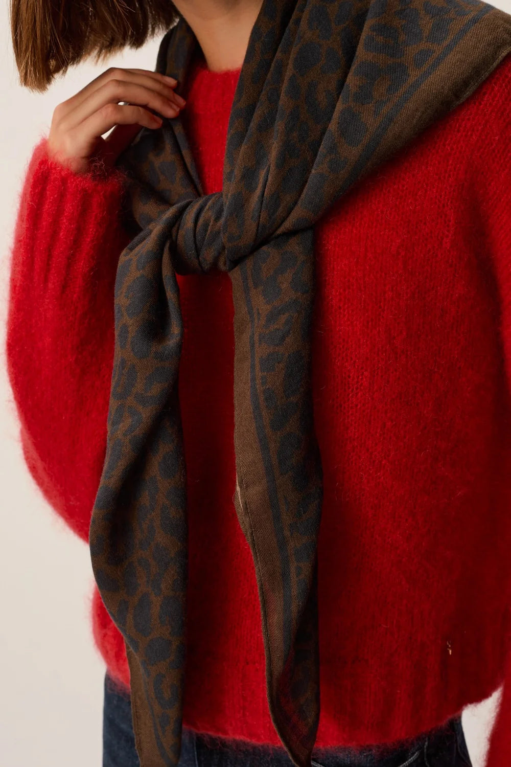 Leopard Scarf
