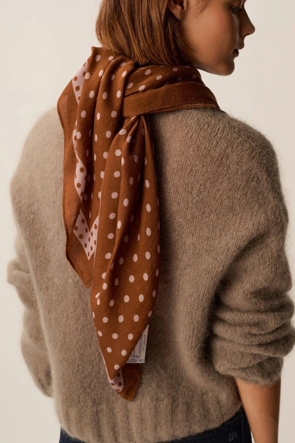 Polka Dot Scarf