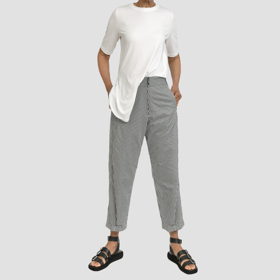 Mickey Uno Gingham Pant