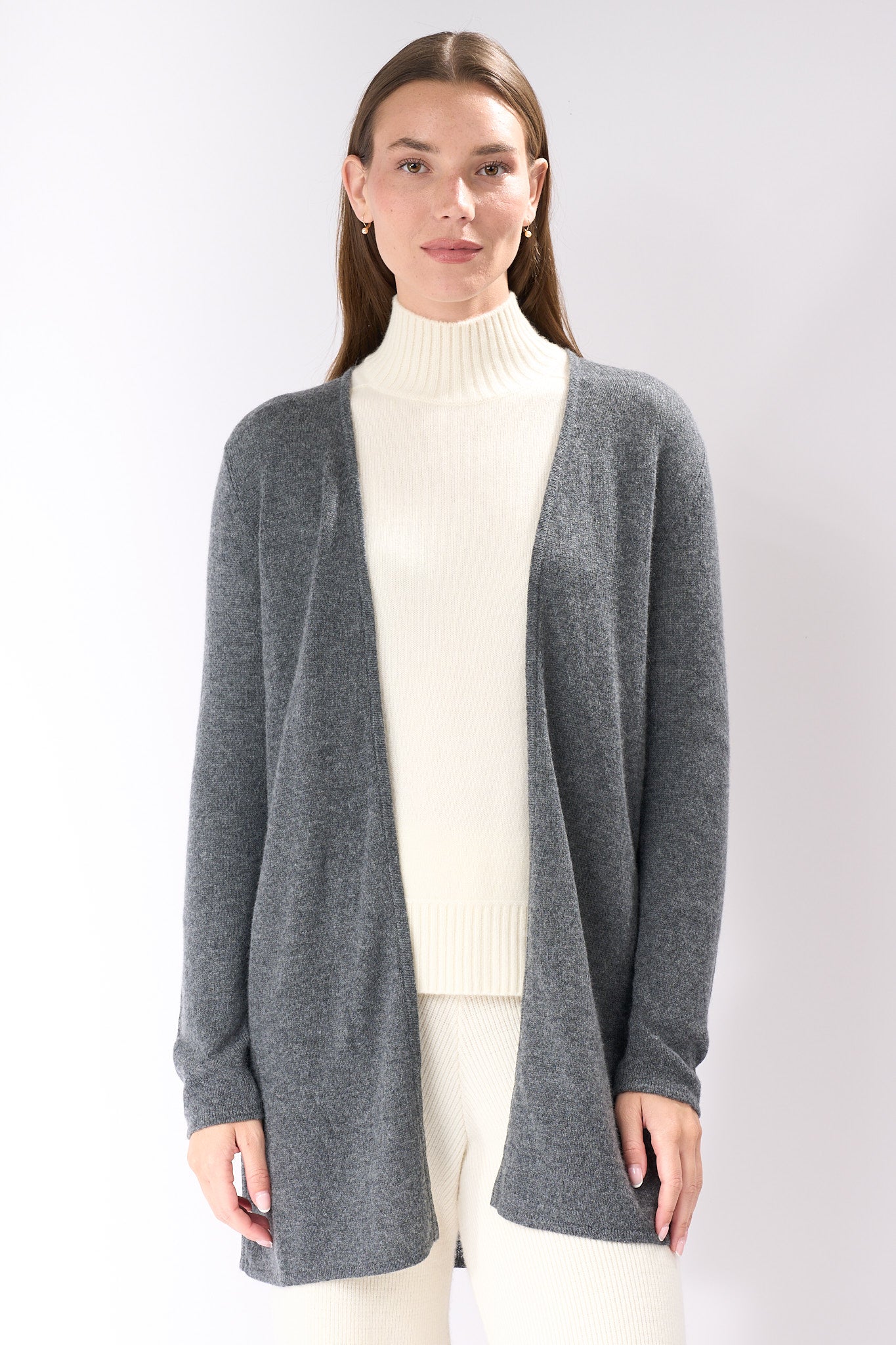 Longline Cashmere Cardigan