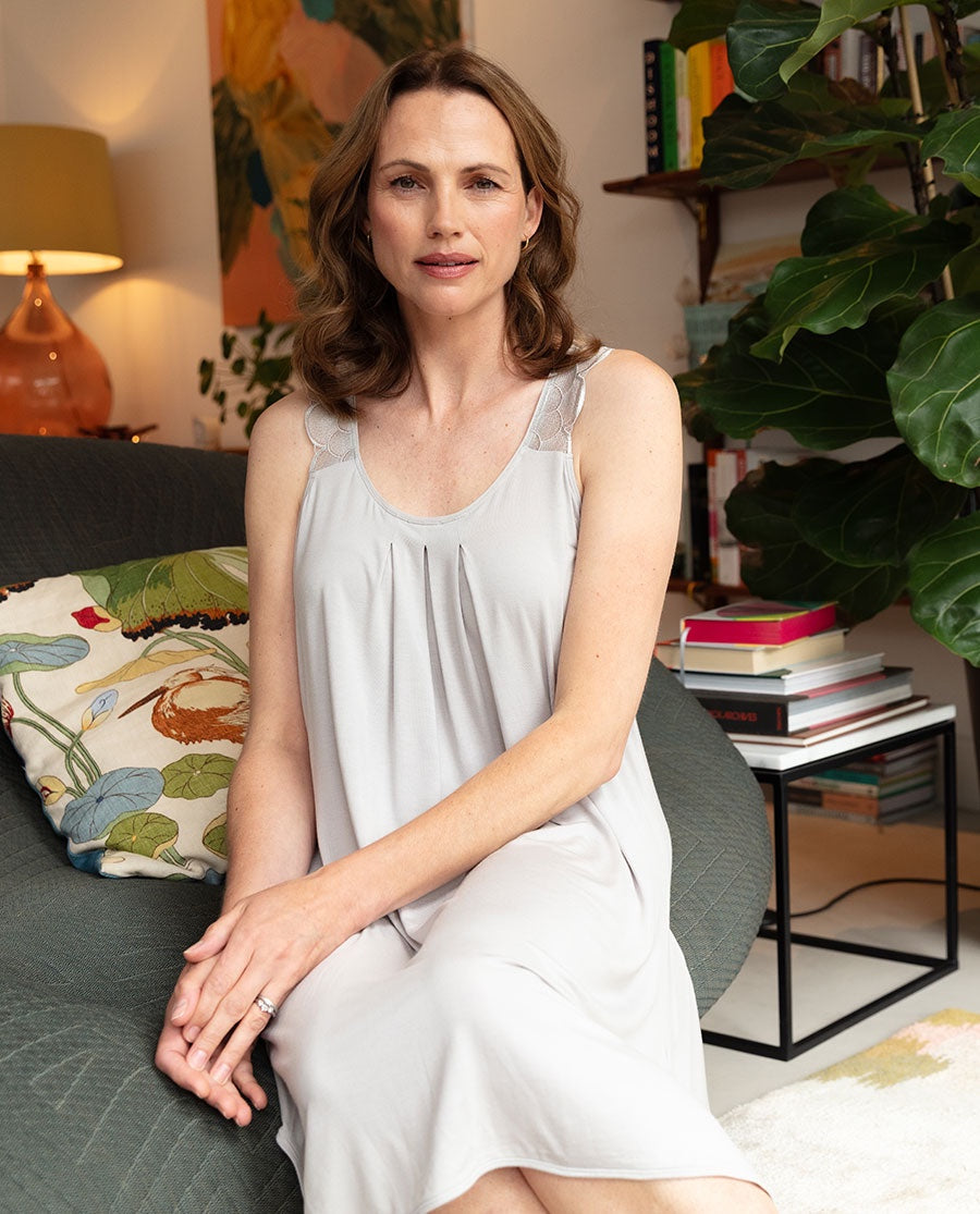 Nora Rose Willow Jersey Swing Nightdress