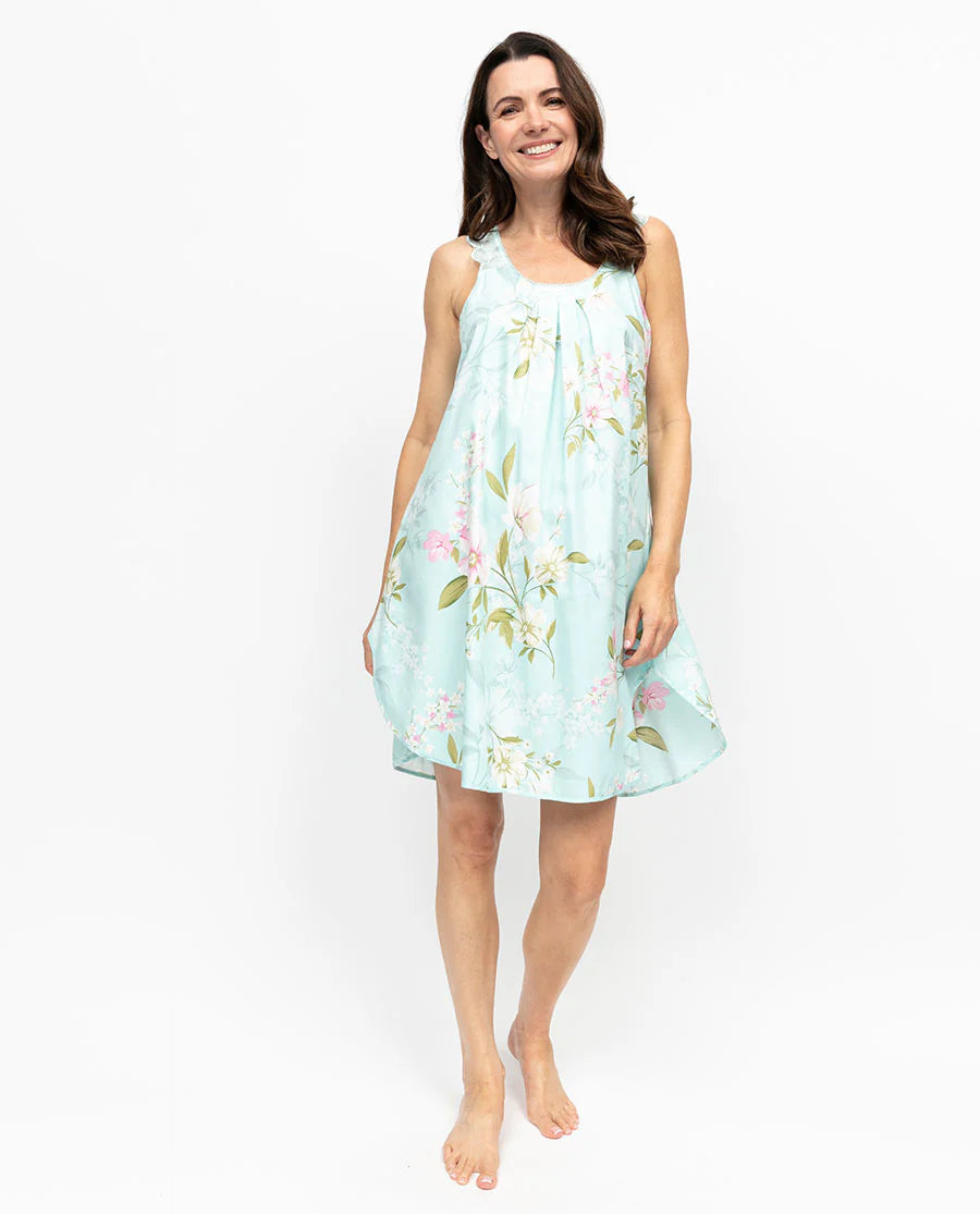 Juliette Lace Trim Swing Nightdress