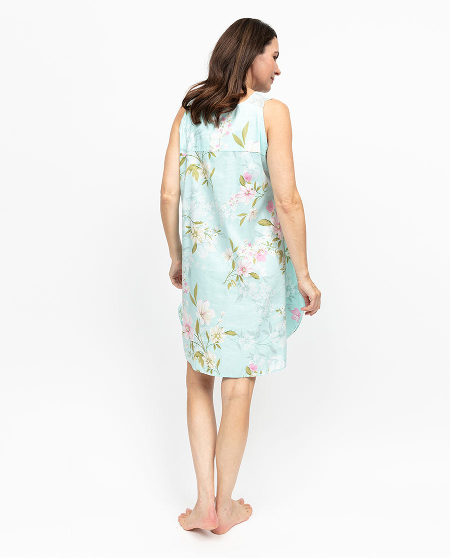 Juliette Lace Trim Swing Nightdress