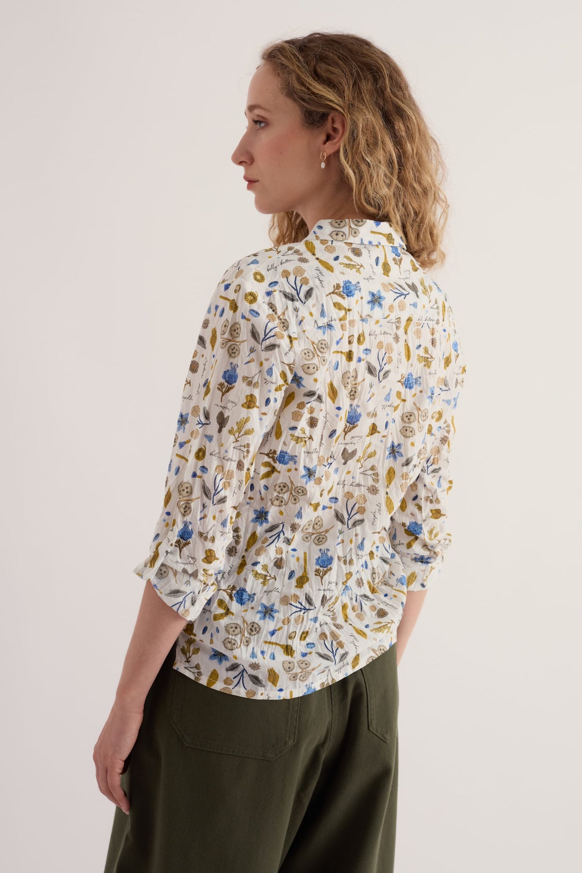 Larissa Cotton Crinkle Shirt