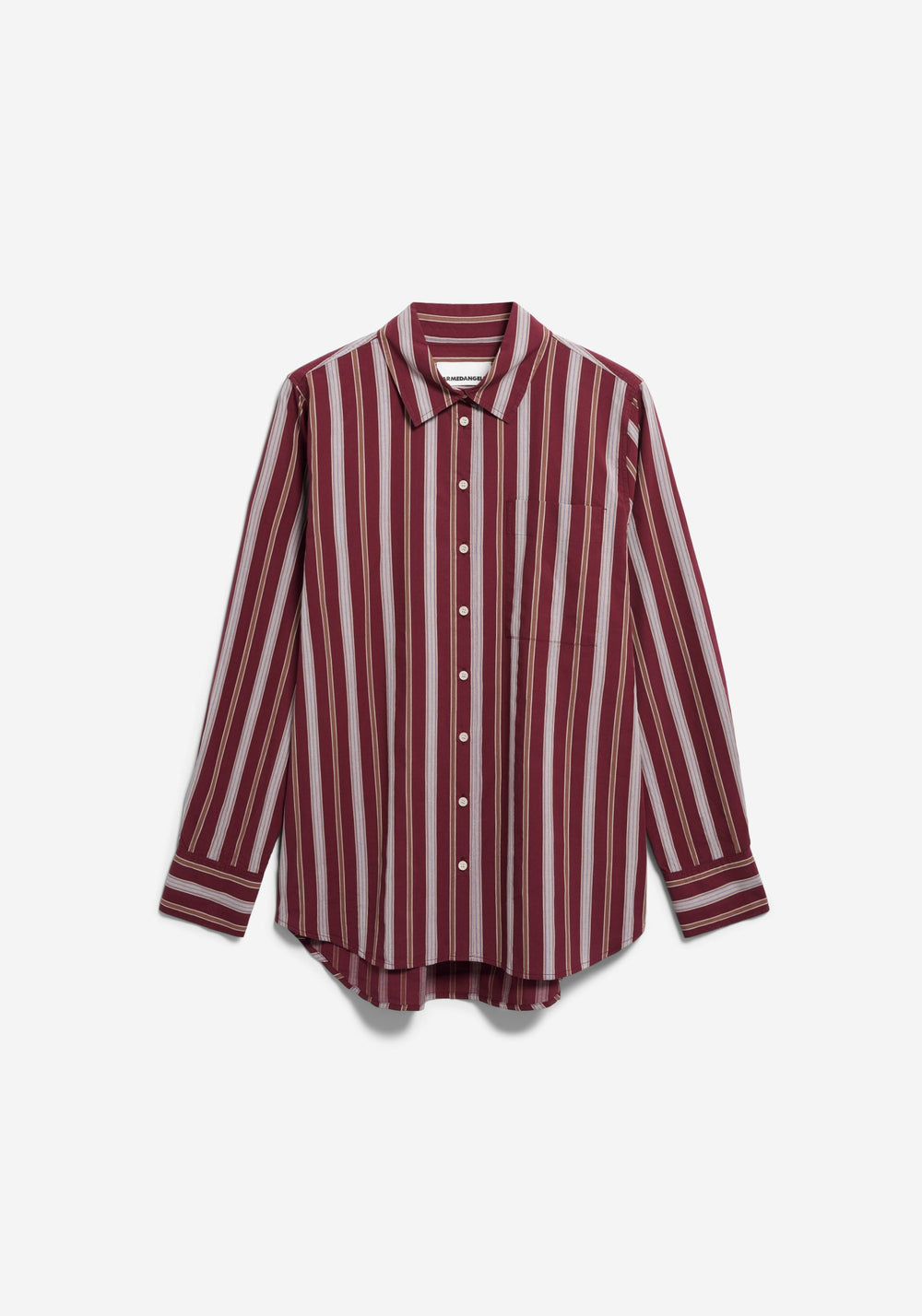 Striped Loose Shirt Blouse