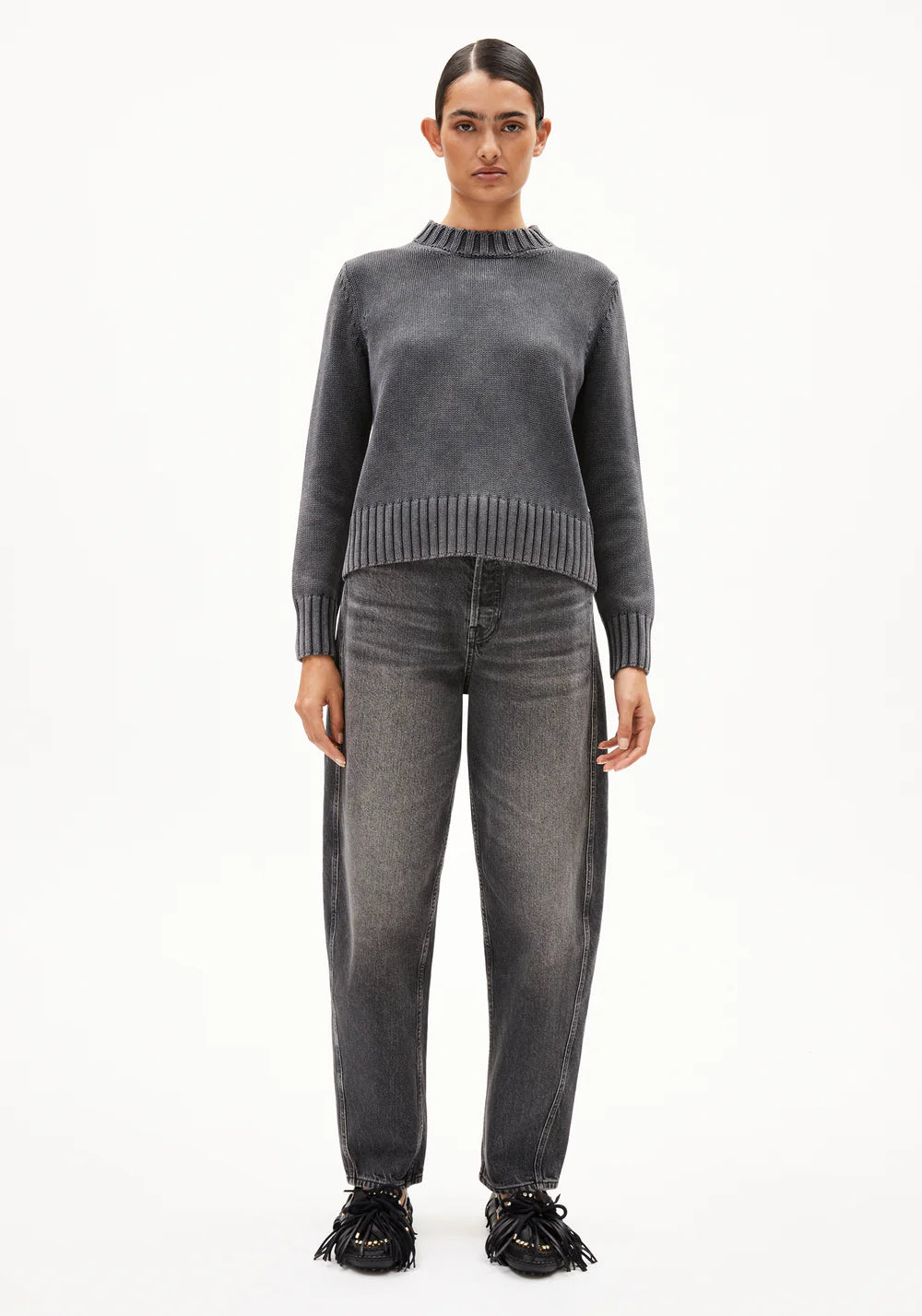 Amaliaas Garment Dyed Pullover