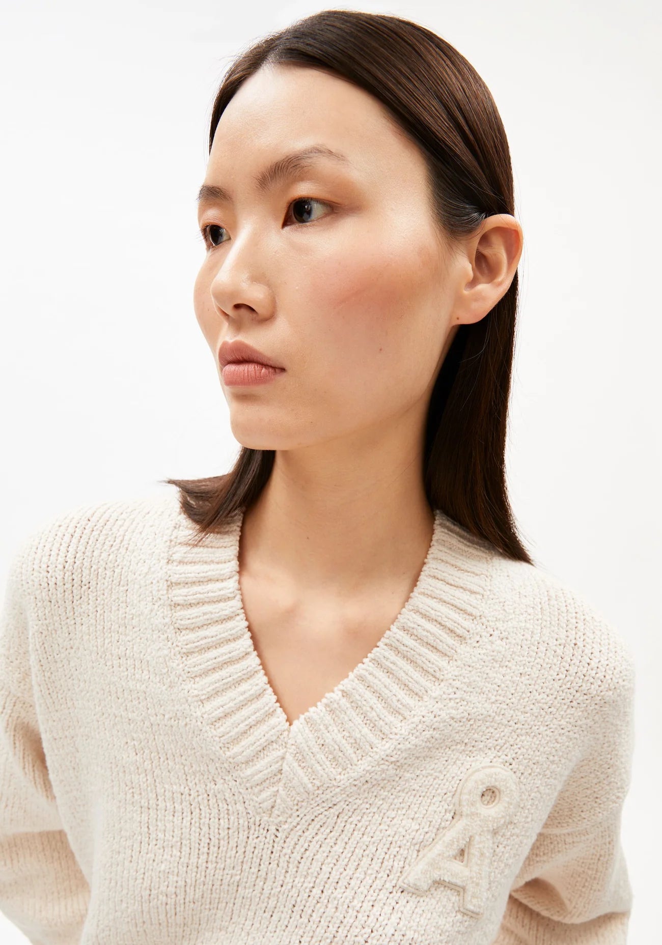 Iconic A College Knit Sweater