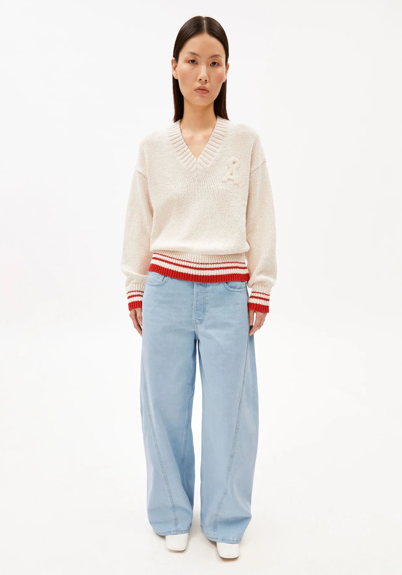 Iconic A College Knit Sweater