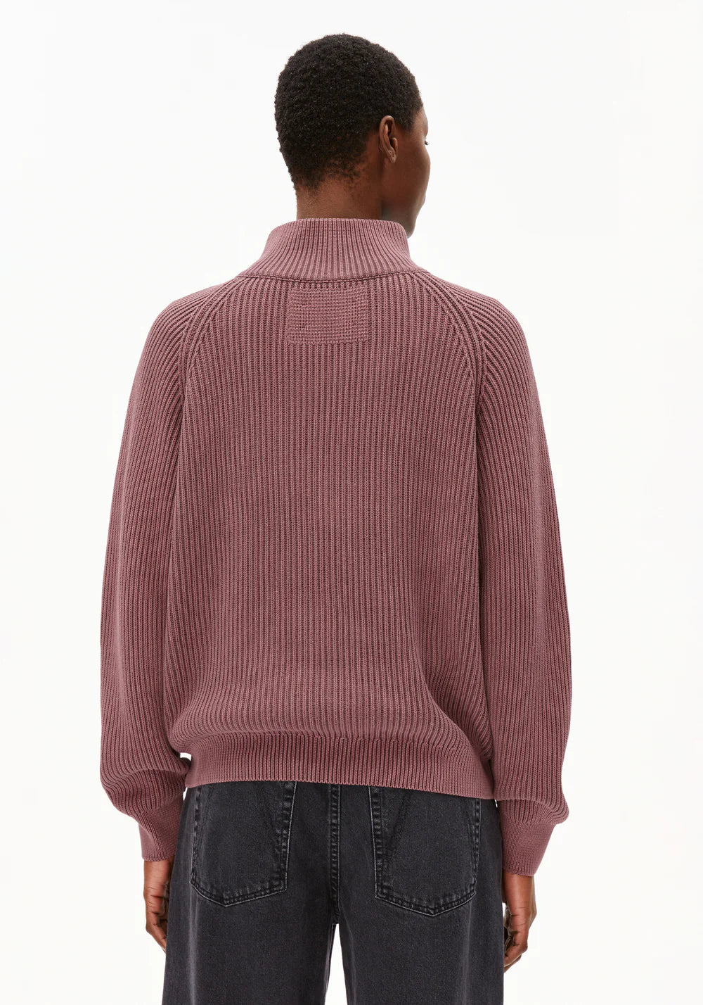 Ronyiaas Garment Dyed Knit Sweater