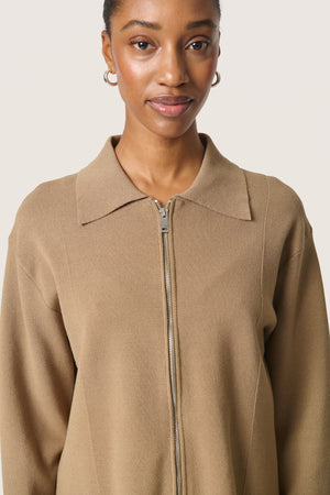 Lidya Zipped Cardigan