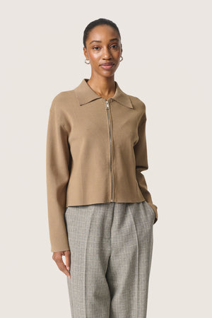 Lidya Zipped Cardigan