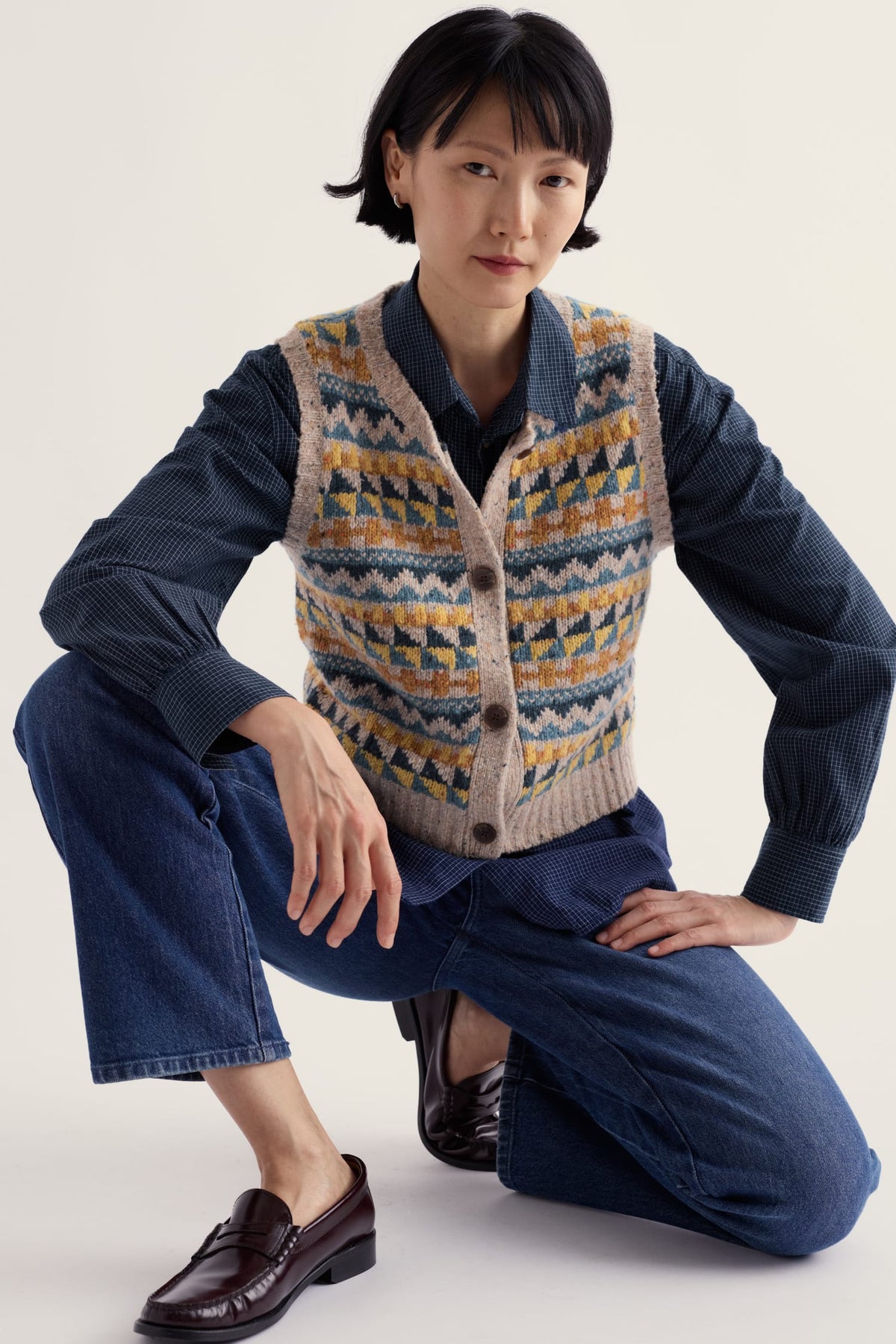 Dawson Pick Vest Fairisle