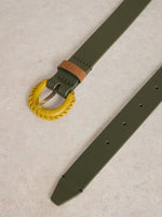 Woven Buckle Belt