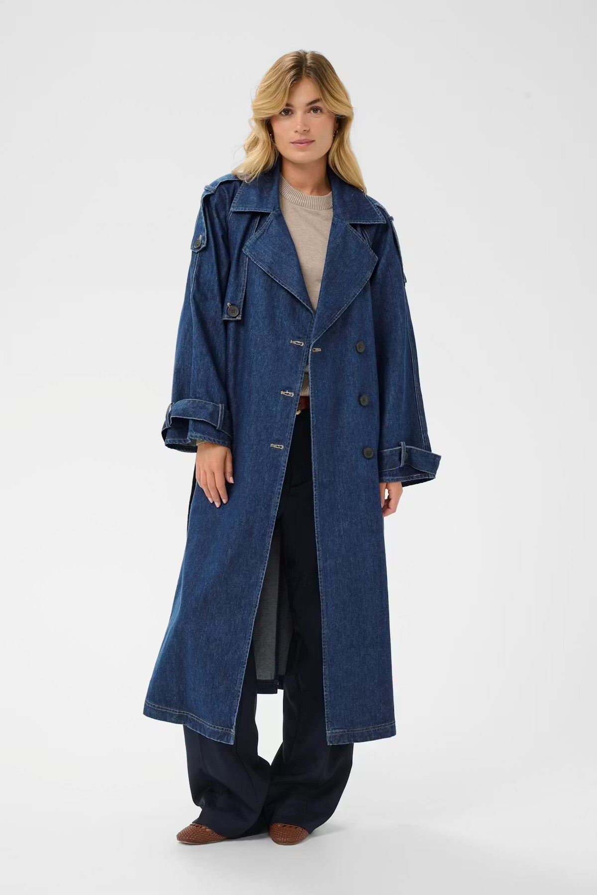 Odell Denim Trenchcoat