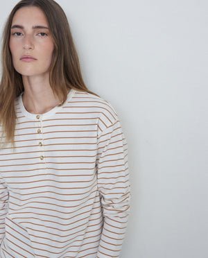 Striped LS Henley