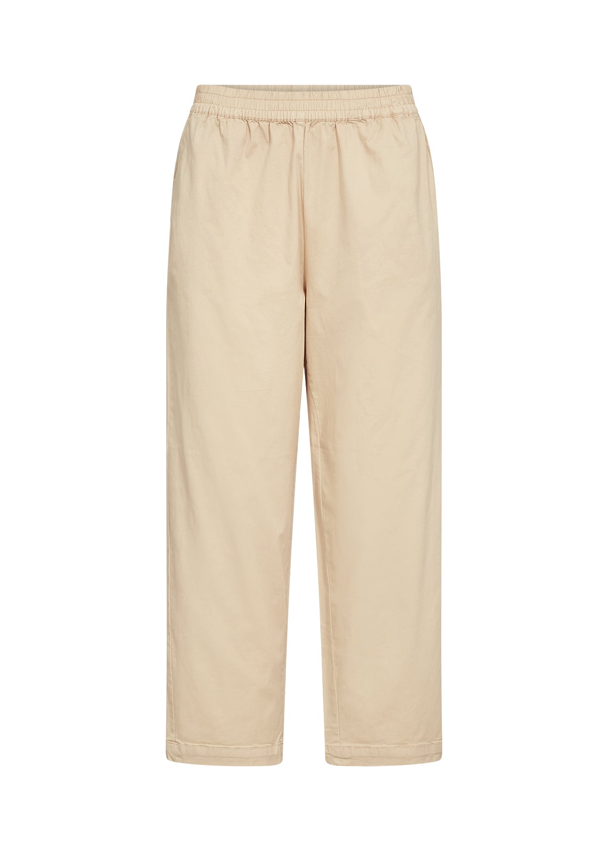 Rovena Cotton Pull-On Taper Pant