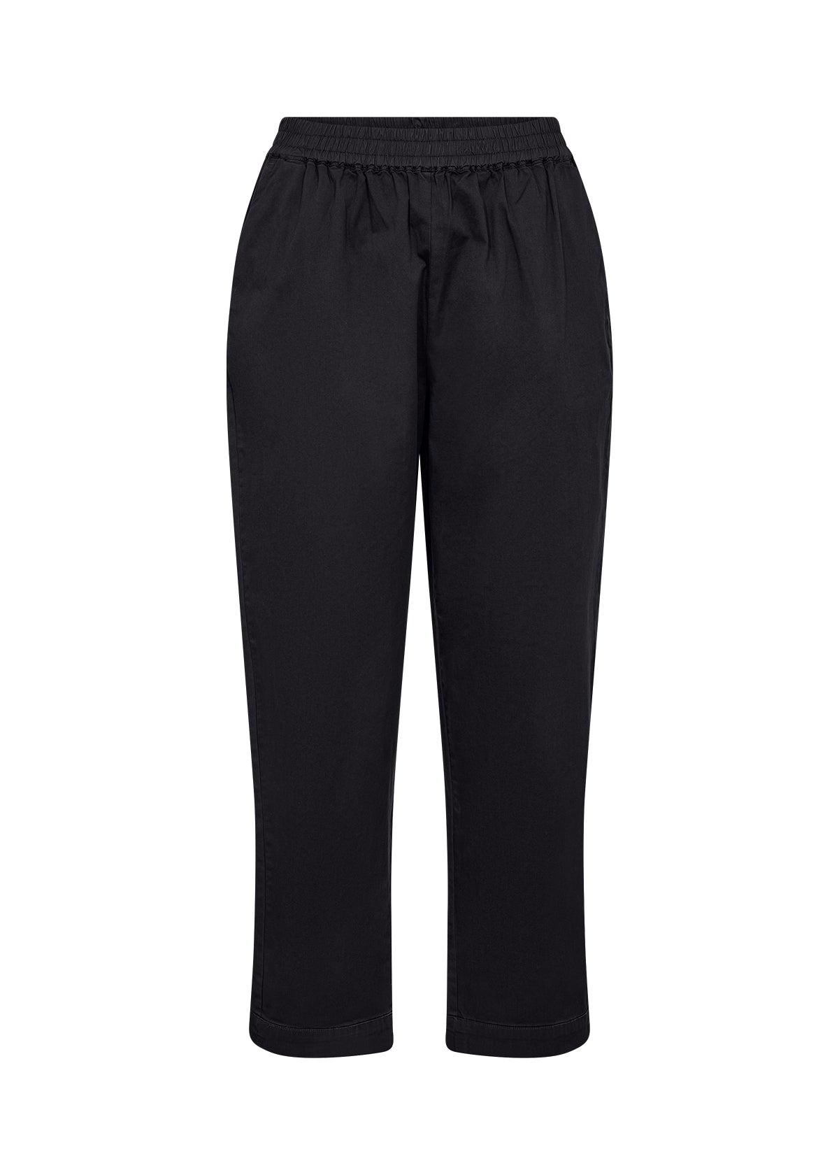 Rovena Cotton Pull-On Taper Pant
