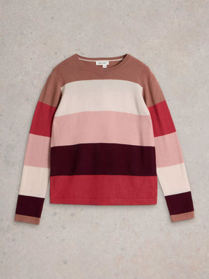 Colourblock Merino Jumper