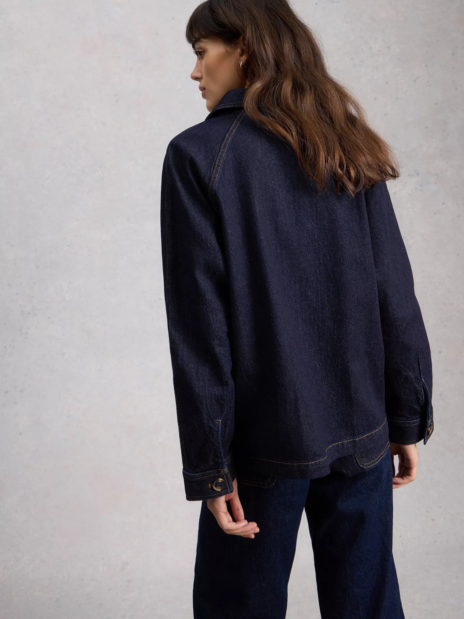 Eden Denim Jacket - Dark Wash