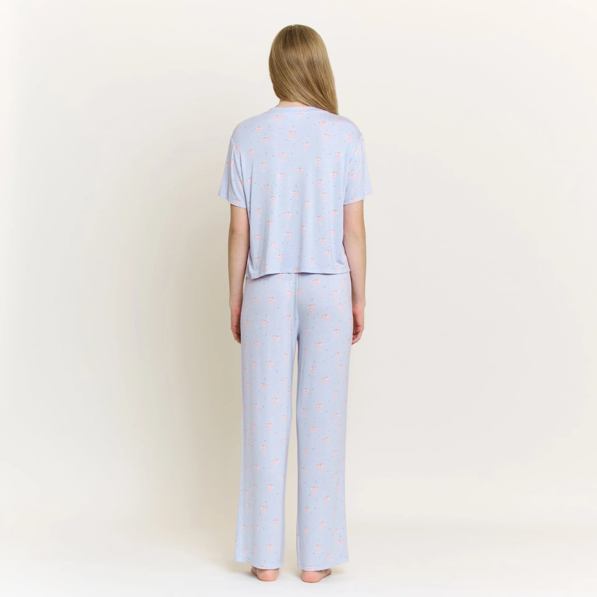 All American Moonbeam Rosé Tee & Pant Set