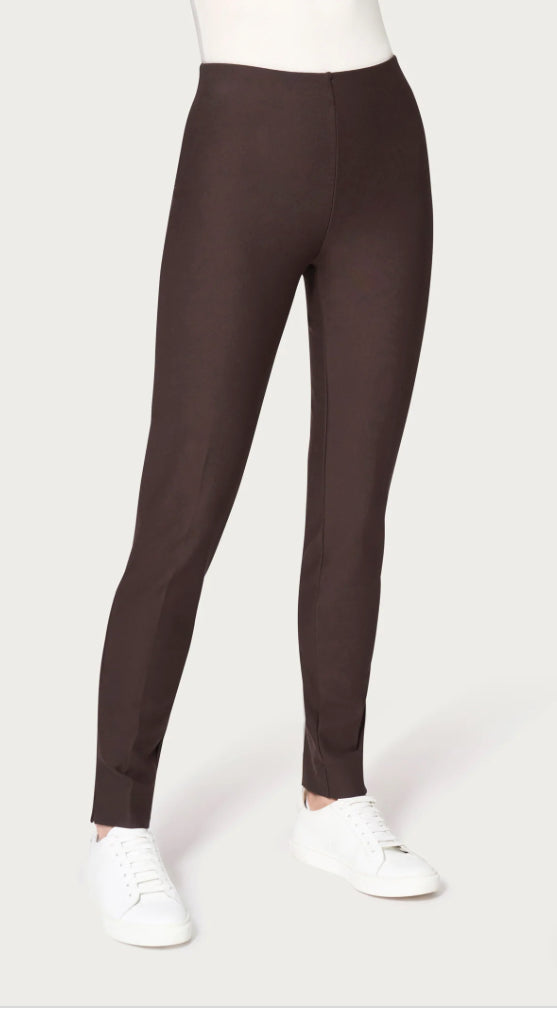 Cigarette Pants With Vents in Compact