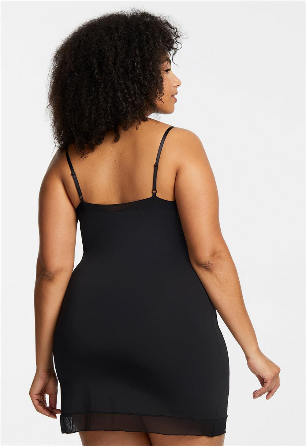 Round Neck Mid-Thigh Sip
