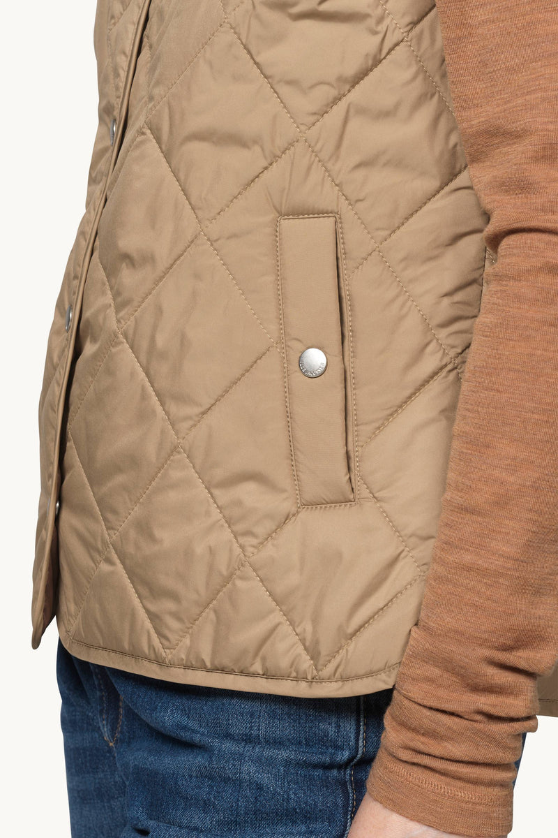 Beat 01 Short Quilted Vest