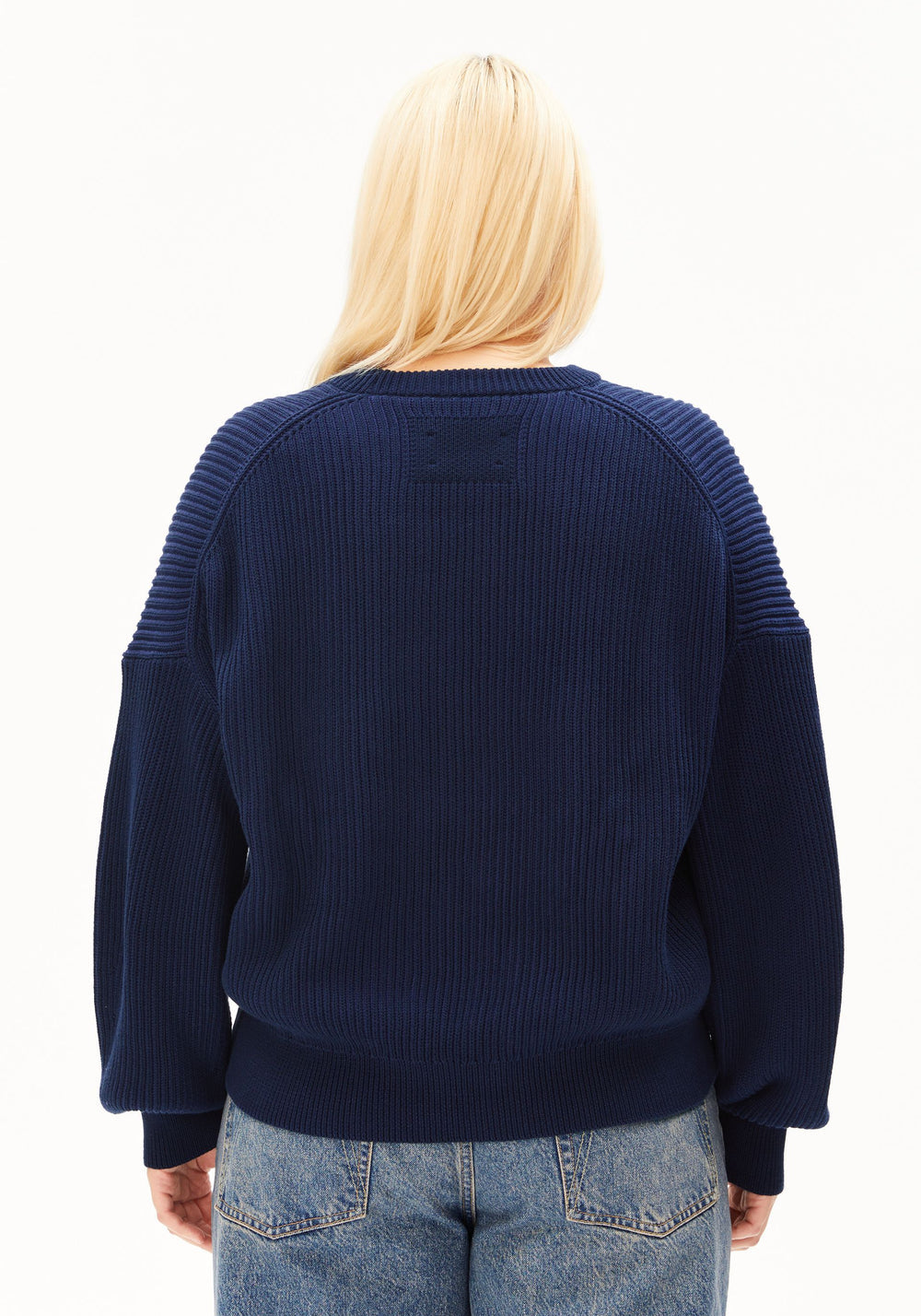 Vanisé Rib Knit Organic Cotton Sweater