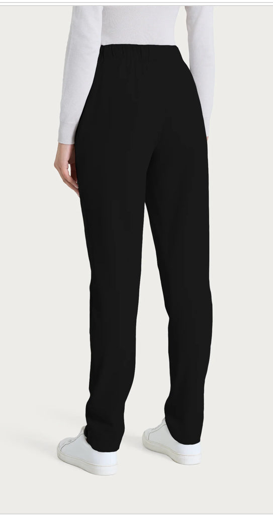 Slim Chino Pants with Pockets in Flannel Twill