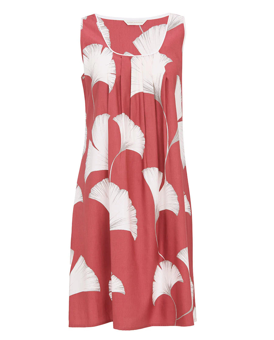Josie Leaf Print Short Gown