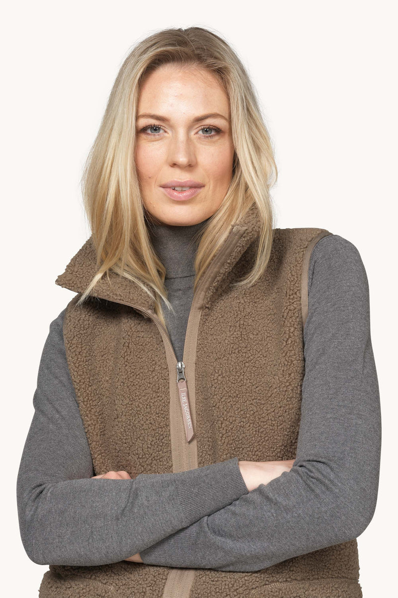 Long Fleece Vest