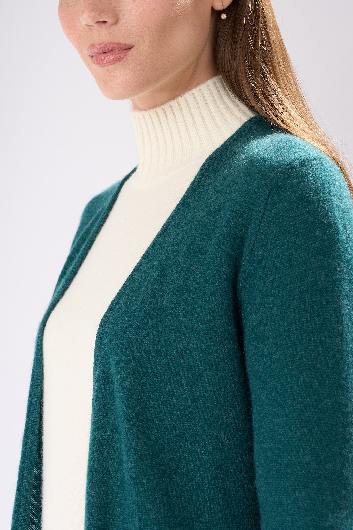 Longline Cashmere Cardigan