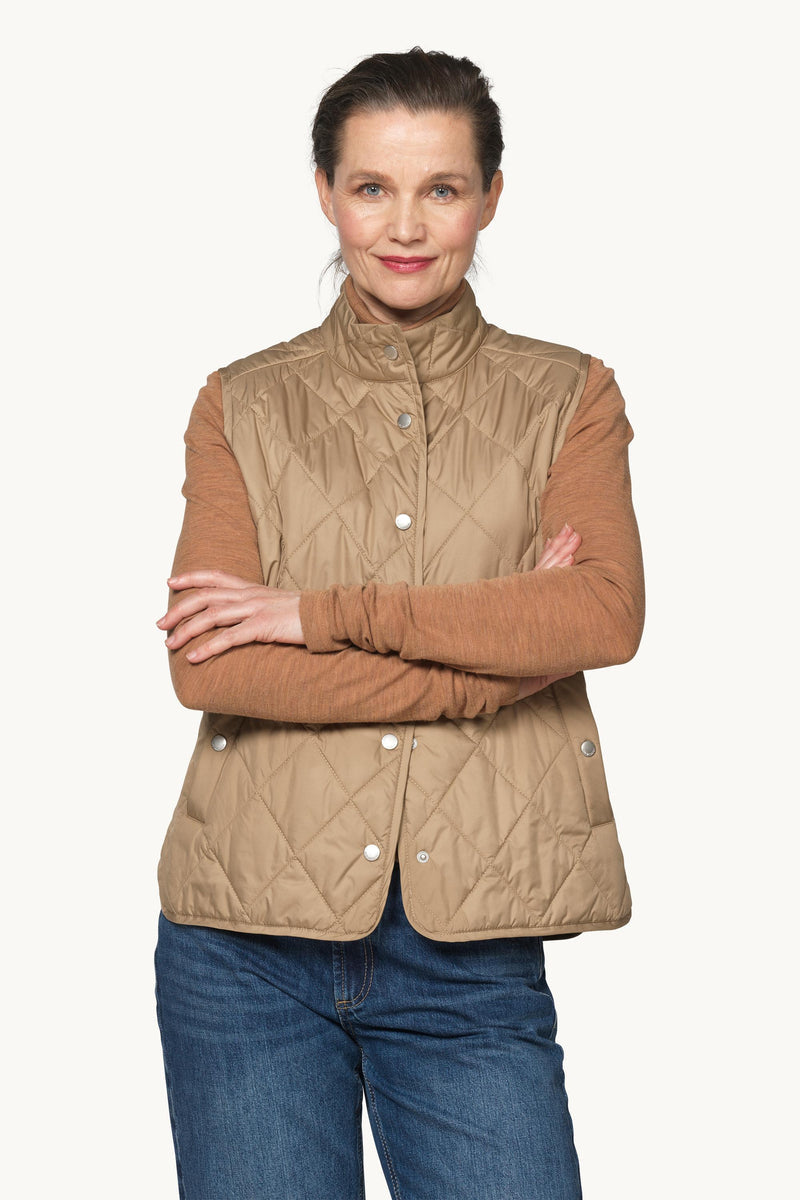 Beat 01 Short Quilted Vest