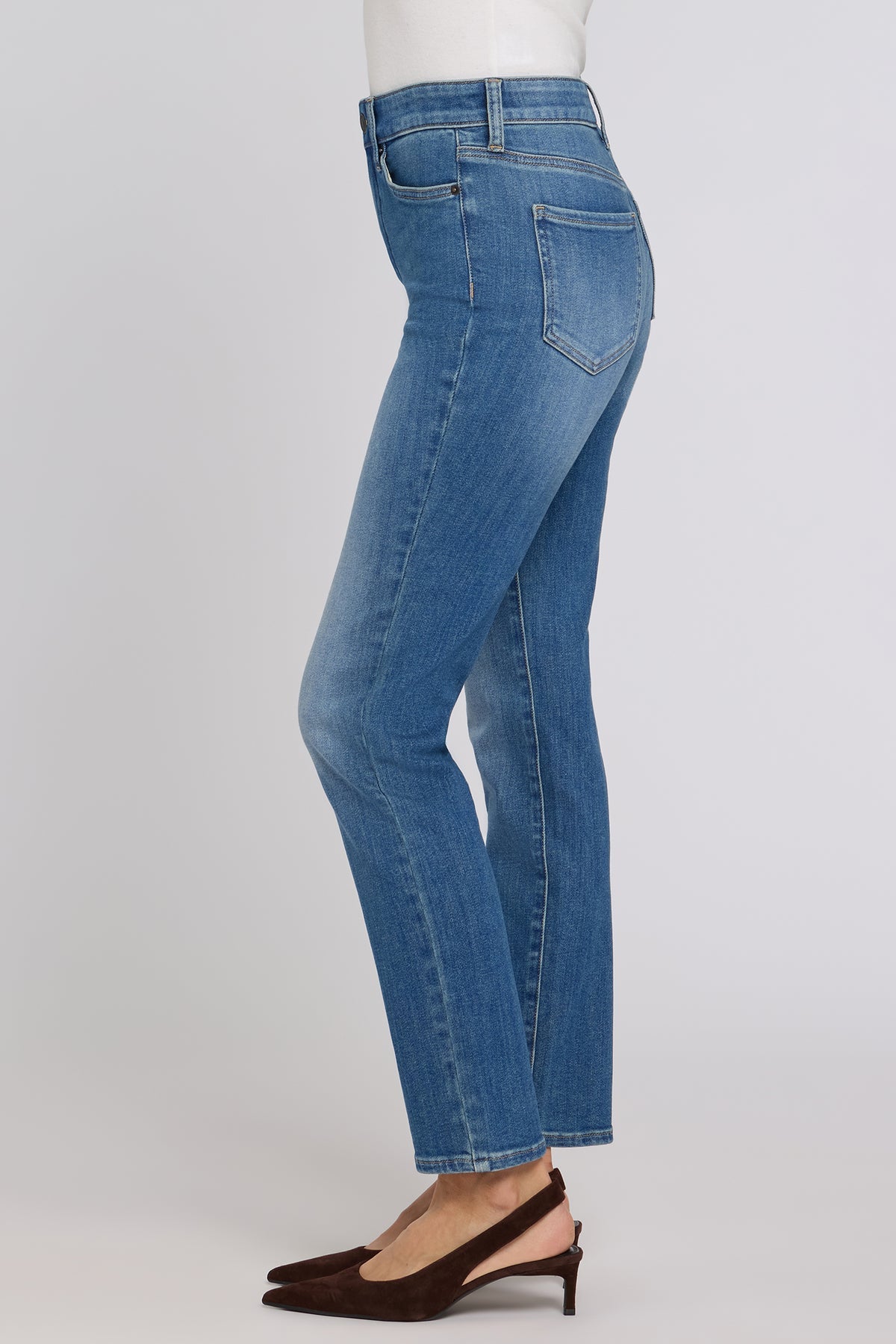 Sheri Slim Straight Jeans