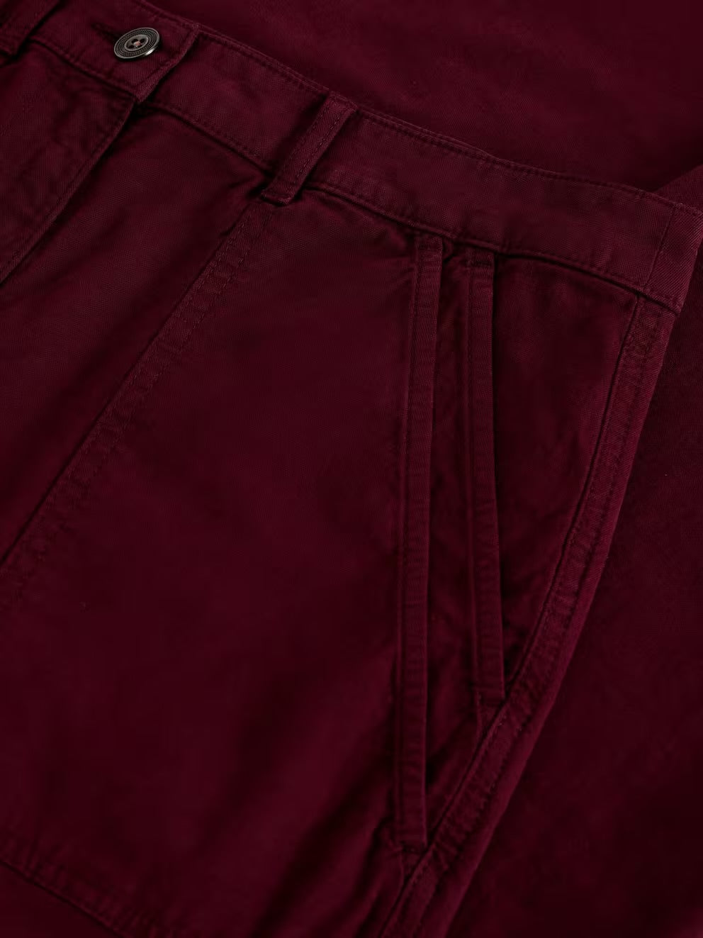 Twister Chino Trouser Dark Plum