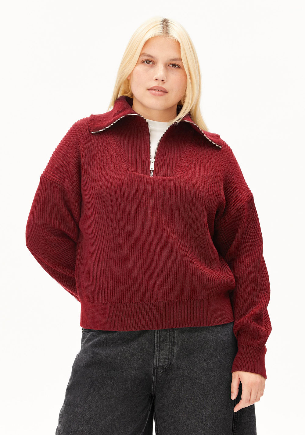 Vanisé Rib Knit Troyer