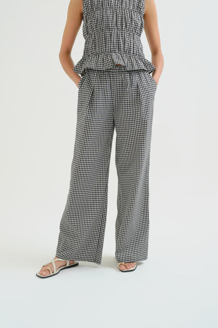 Gingham Trousers