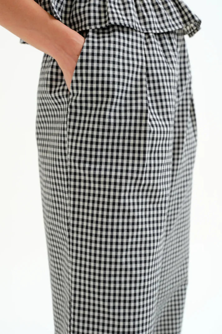 Gingham Trousers