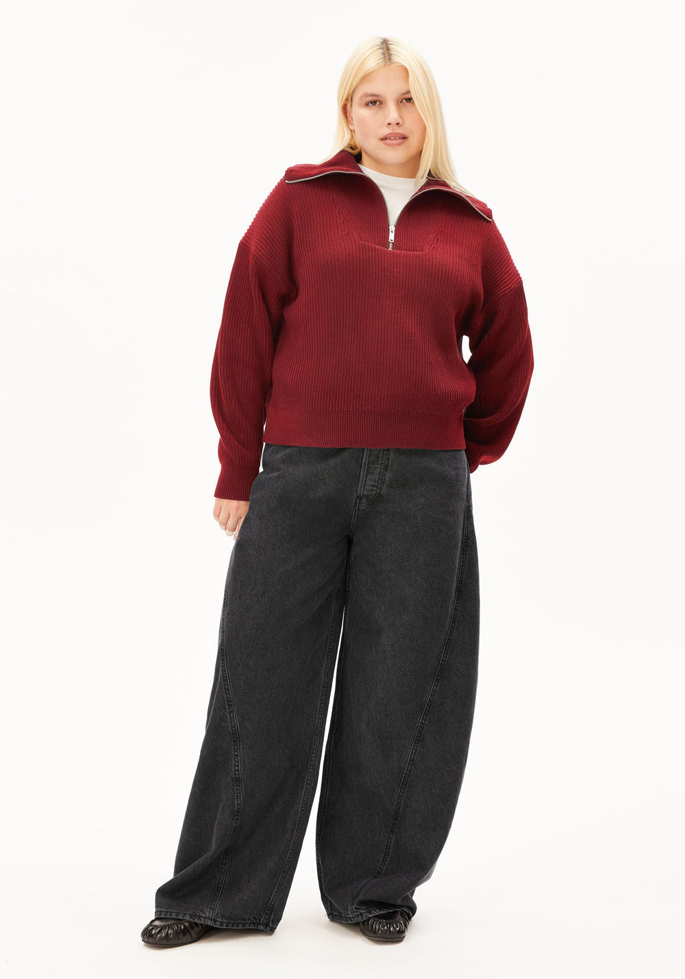 Vanisé Rib Knit Troyer