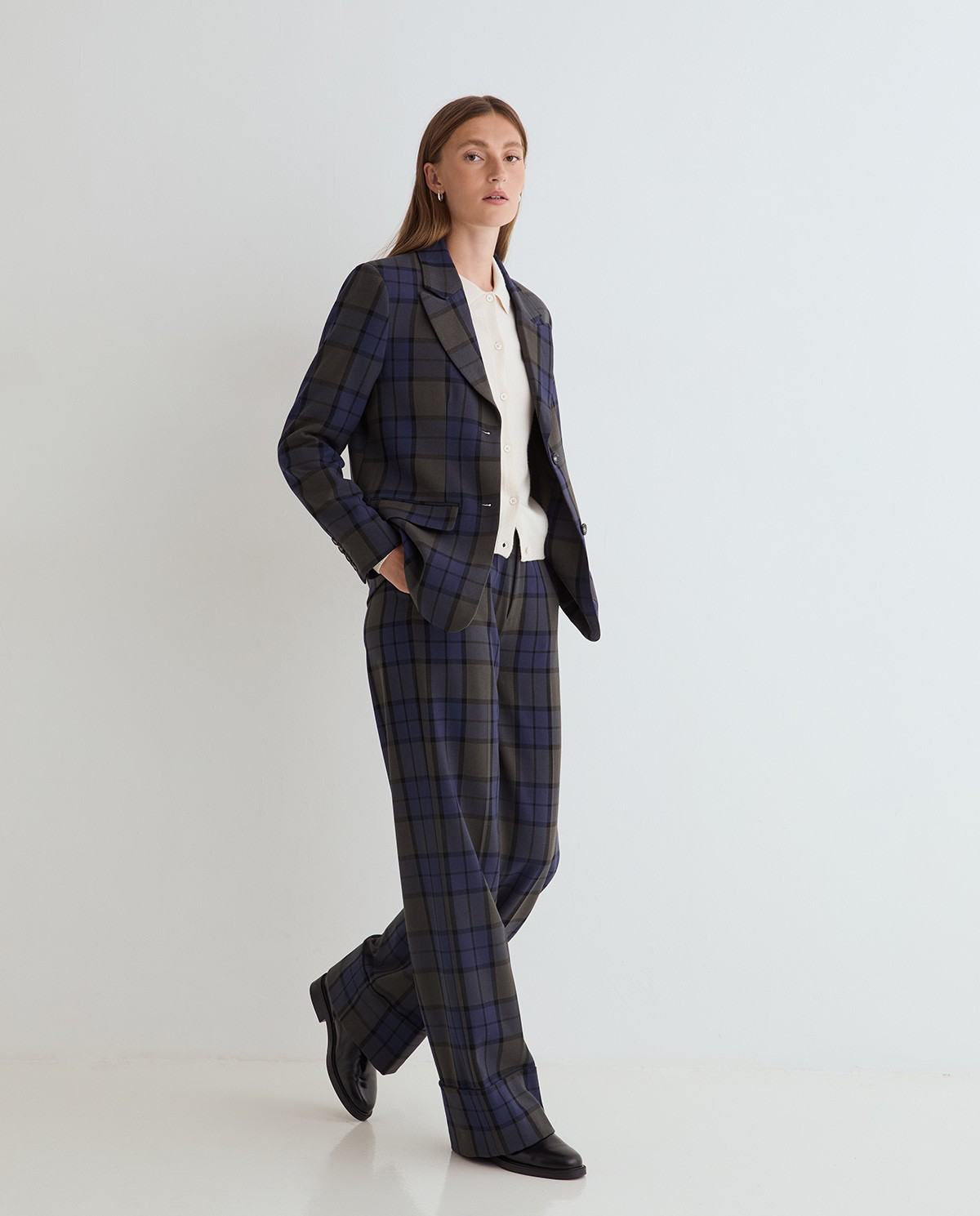 Jacquard Fabric Blazer