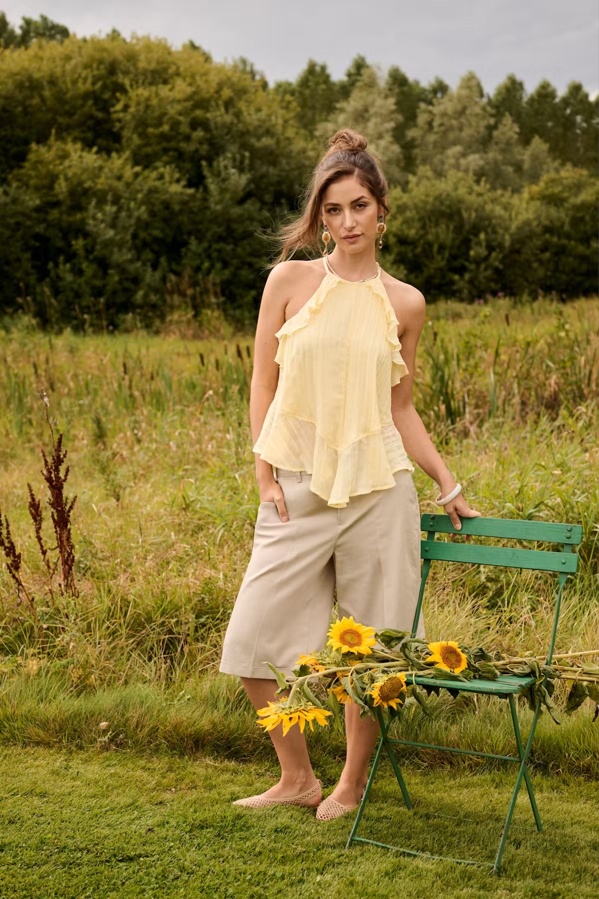 Gia Bermuda Trouser