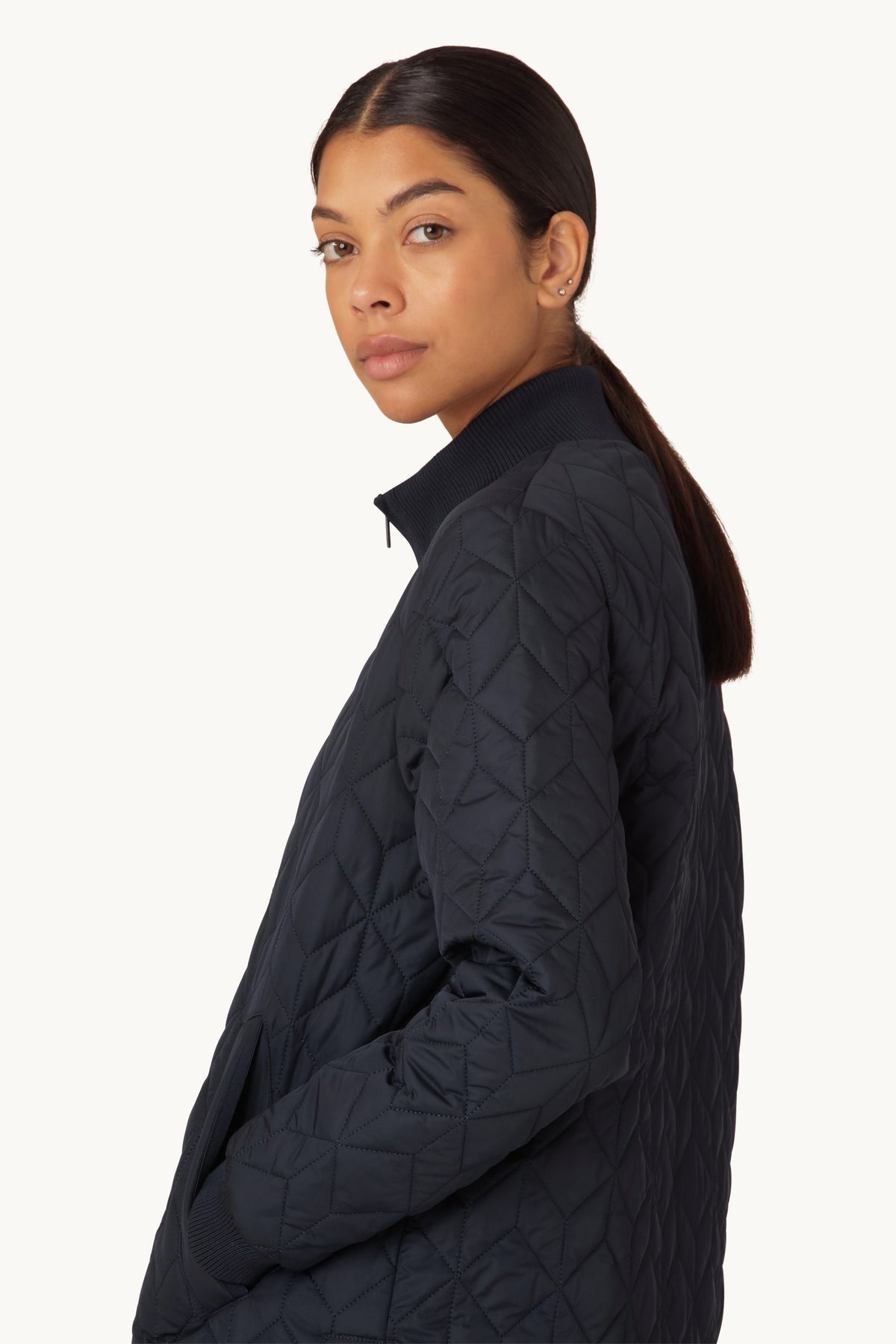 ART06 Long Quilted Jacket