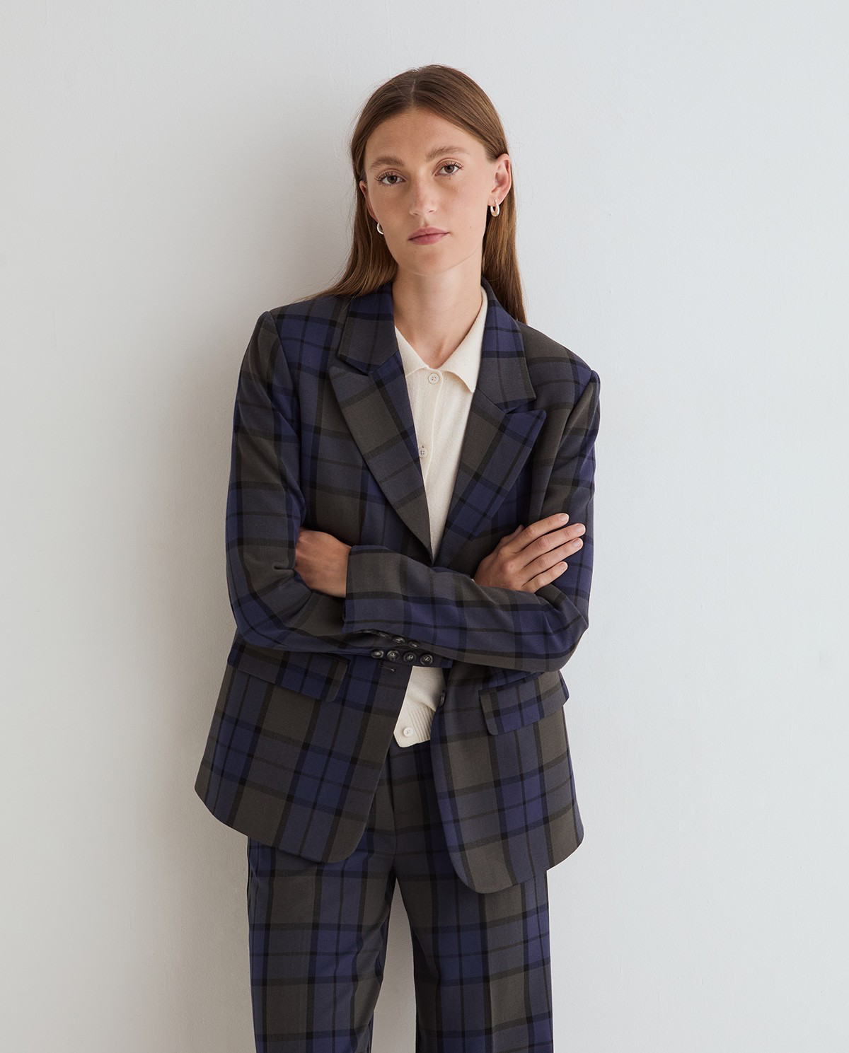 Jacquard Fabric Blazer