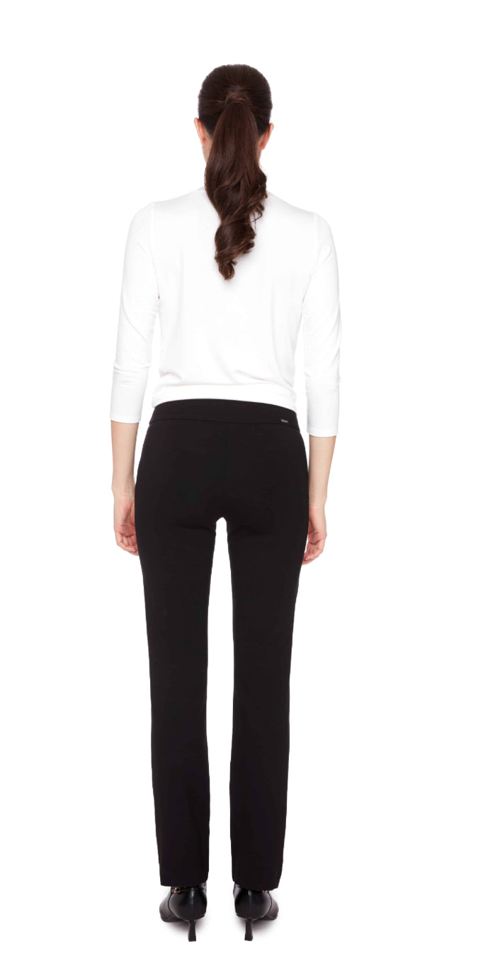 Solid Heavy Ponte Bootcut Pant