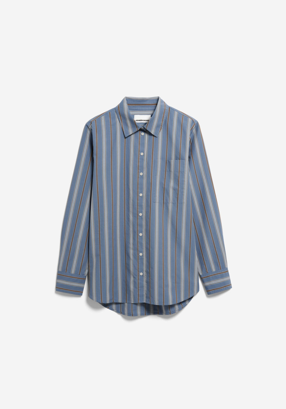 Striped Loose Shirt Blouse