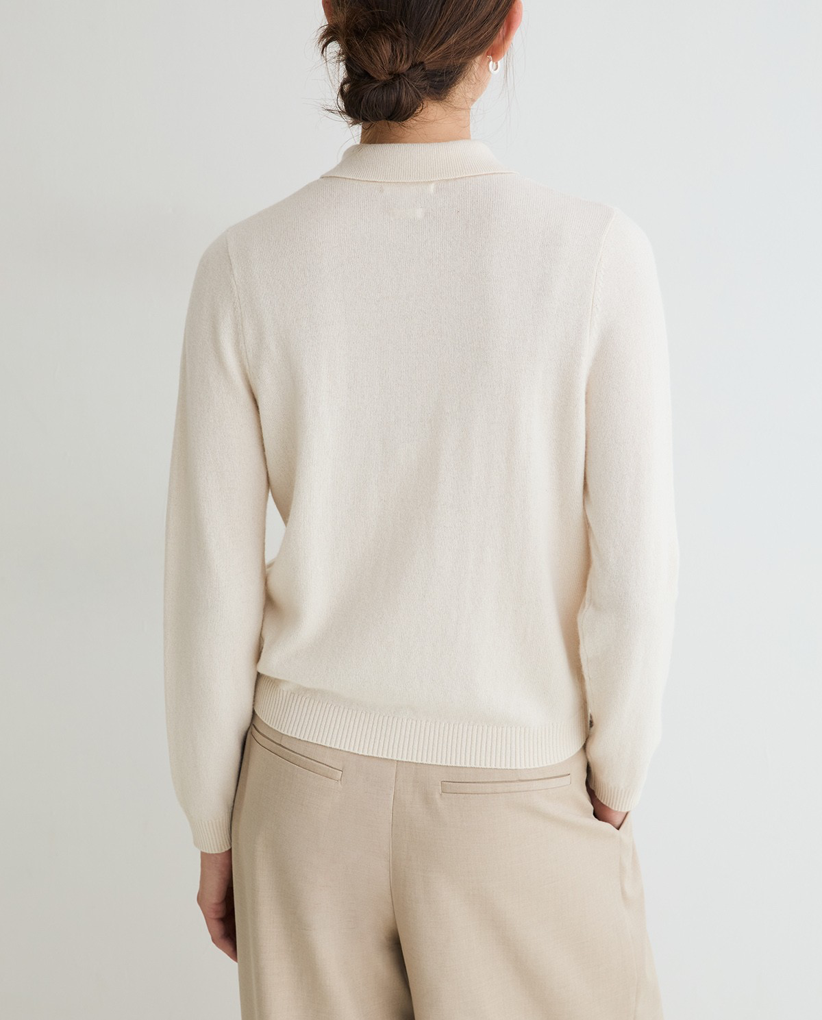 Polo-Neck Cardigan