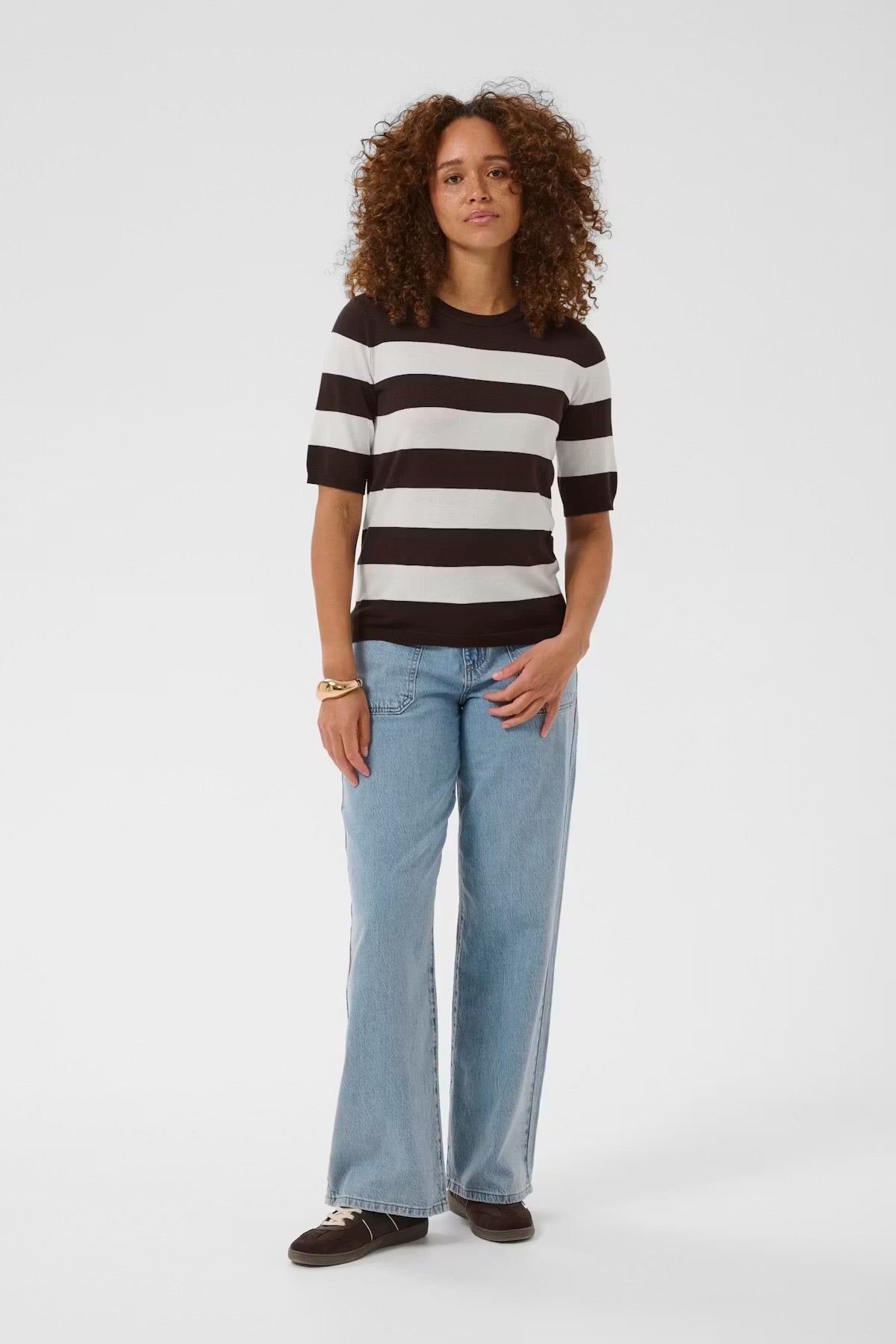 Lizza Striped Knit